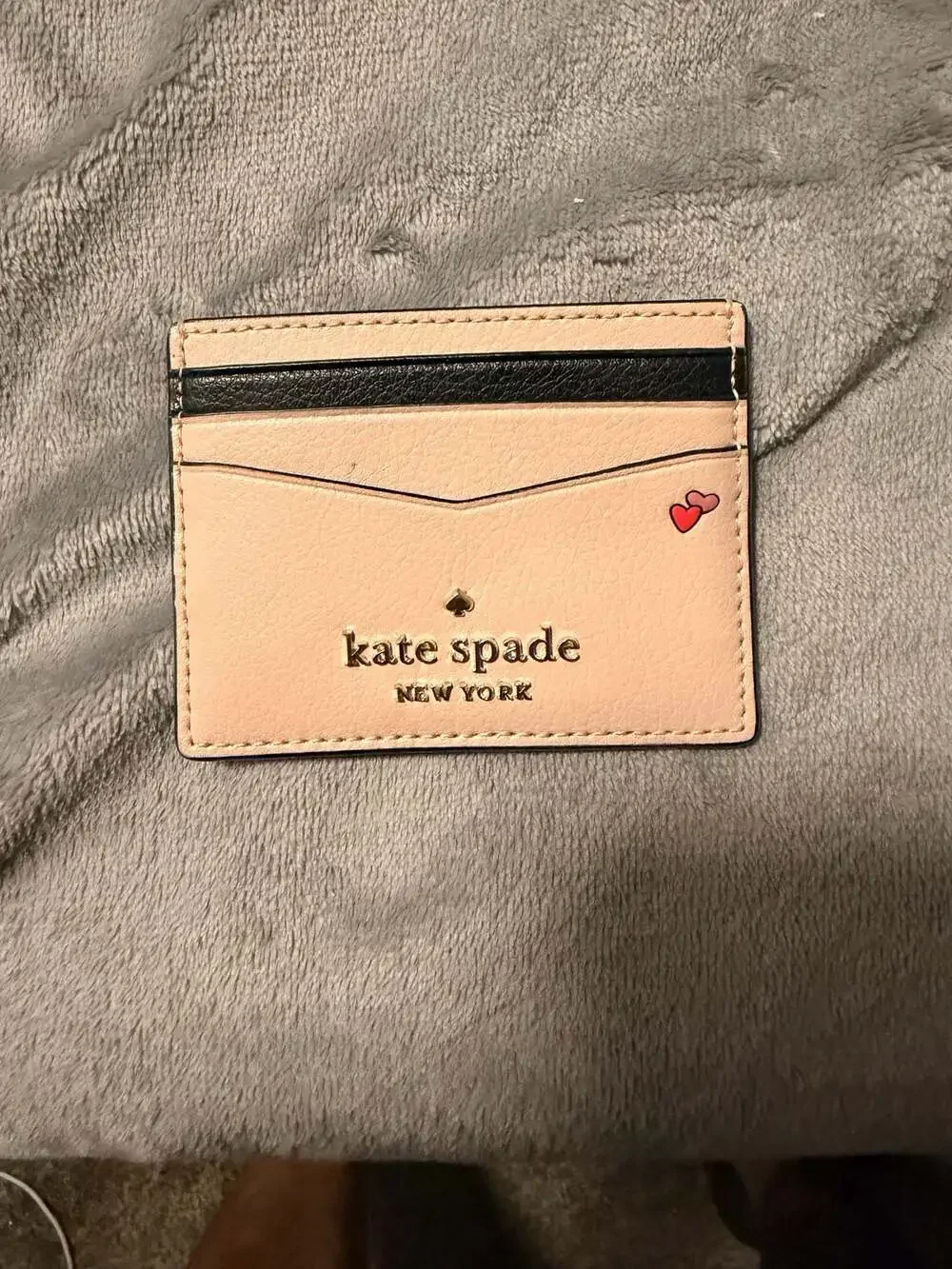 Kate Spade New York x Minnie Mouse Small Slim Cardholder in Pale Vellum Multi